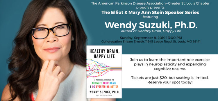 Dr. Wendy Suzuki to Speak on Exercise, Neuroplasticity in St. Louis
